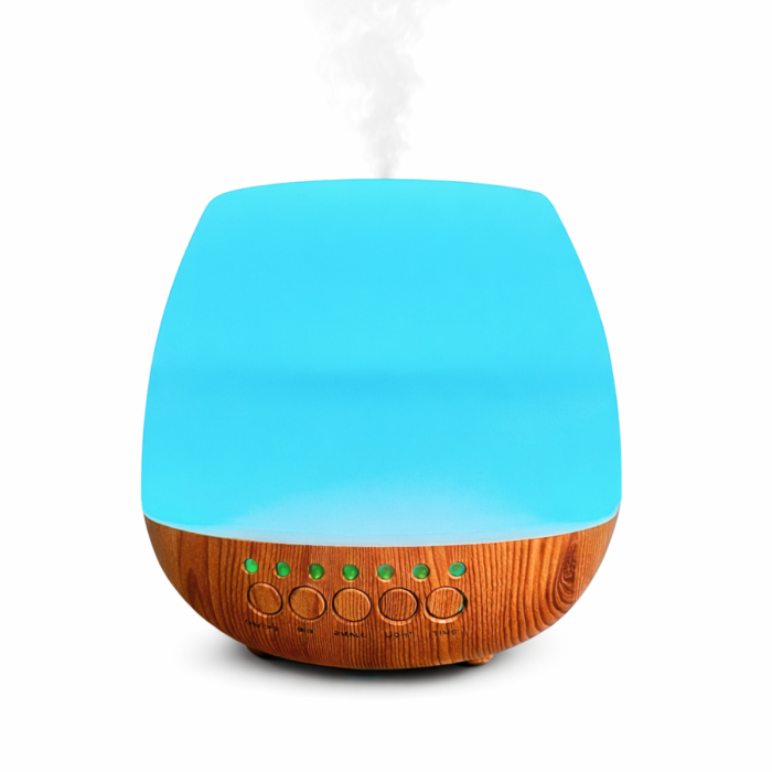 Difuzor aromaterapie multifuncțional cu lampă LED și boxă bluetooth [2]