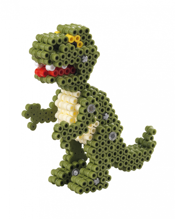 3D Dino, 2500 mărgele Hama midi în cutie [3]
