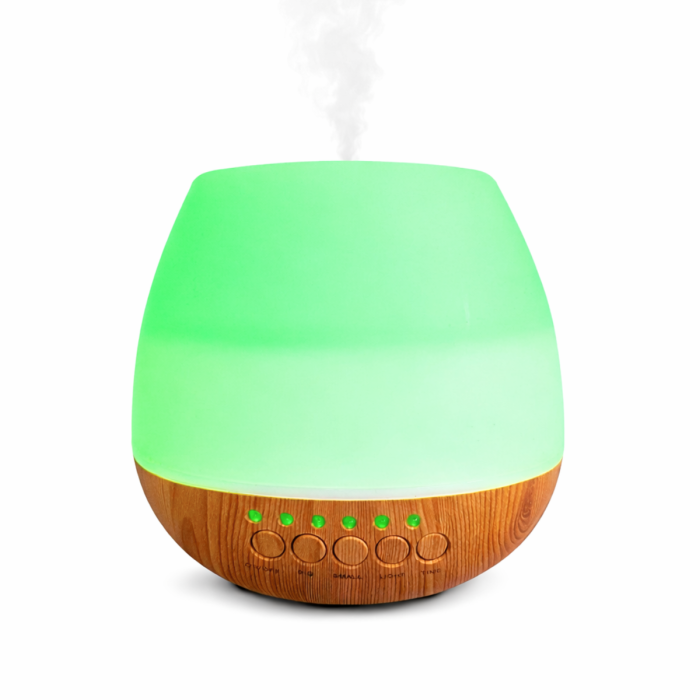 Difuzor aromaterapie multifuncțional cu lampă LED și boxă bluetooth [4]