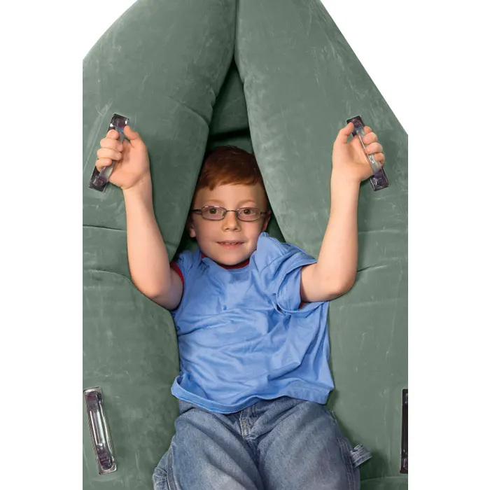 Păstăi de mazăre (PeaPod) gonflabil mediu, 152 cm, vinil, verde [2]