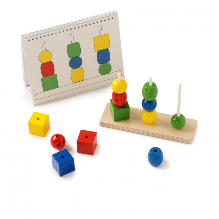 Joc de dezvoltare cognitivă, Construiește turnul [4]