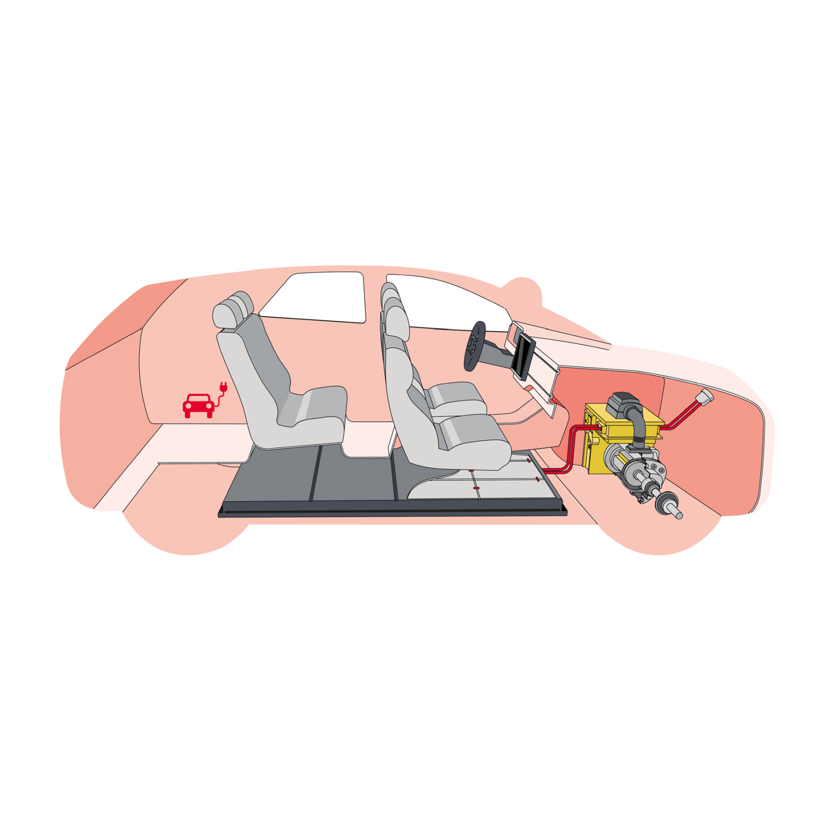 Puzzle stratificat auto cu motor electric și termic [12]