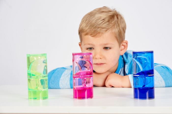 Set de 3 clepsidre senzoriale cu lichid vâscos [4]
