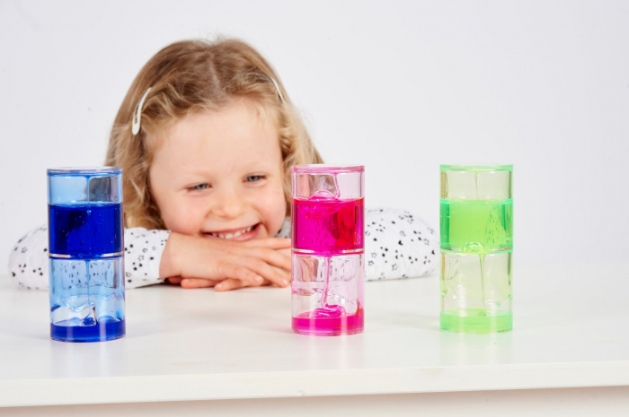 Set de 3 clepsidre senzoriale cu lichid vâscos [5]