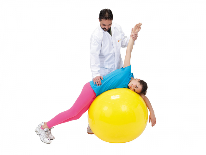 Minge fizioterapeutică Gymnic Clasic 45-galben [3]