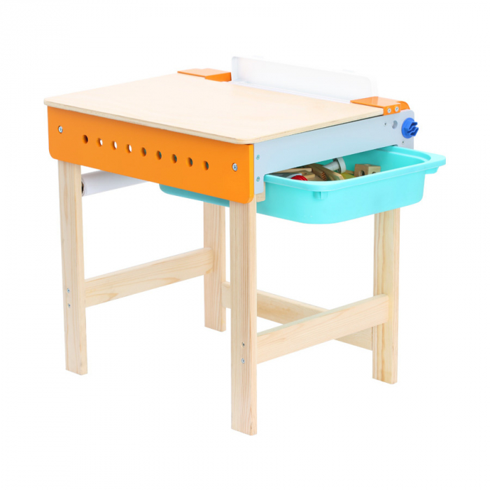 Banc de lucru copii cu masă de desenat [8]