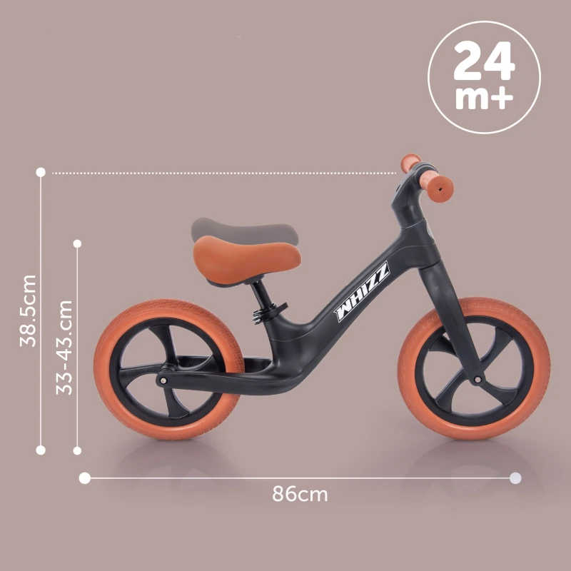 Bicicleta pentru alergat WHIZZ negru [10]