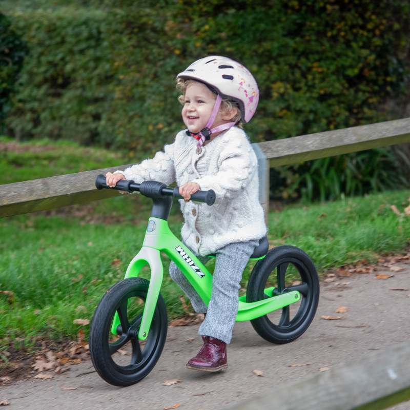 Bicicleta de echilibru fără pedale WHIZZ verde [2]