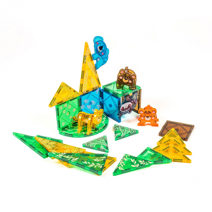 Blocuri magnetice de construcție Jungle, set de 38 de piese [2]