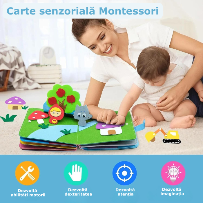 Carte educativă Montessori cu activități senzoriale [2]
