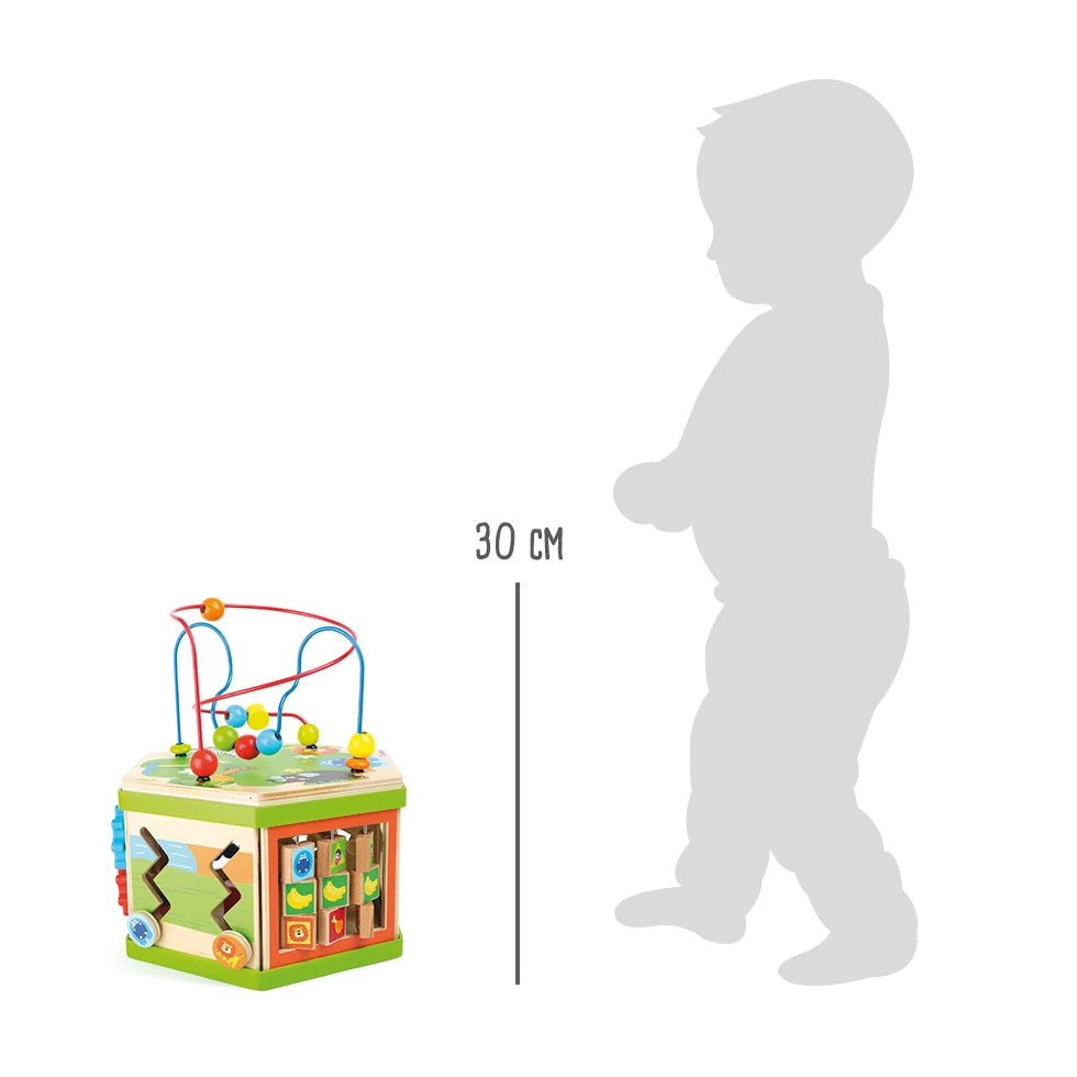 Cub educativ din lemn Safari [6]