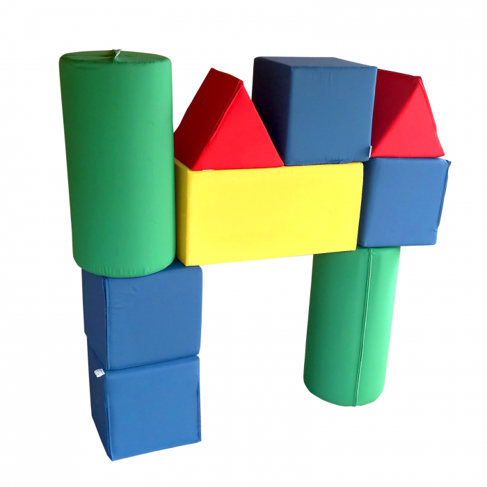 Set de 9 cuburi de construcții gigant din burete [6]
