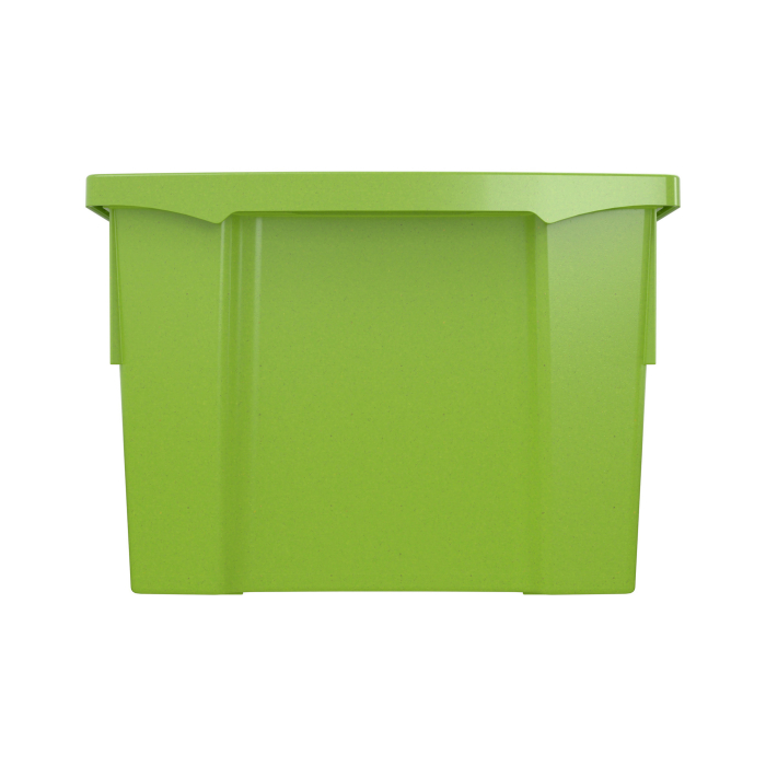 Cutie de depozitare stivuibilă pentru școală și grădiniță, mărimea L - verde [2]