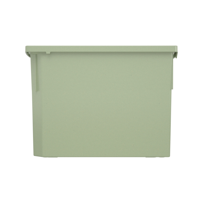 Cutie de depozitare stivuibilă pentru școală și grădiniță, mărimea XL - verde pastel [3]