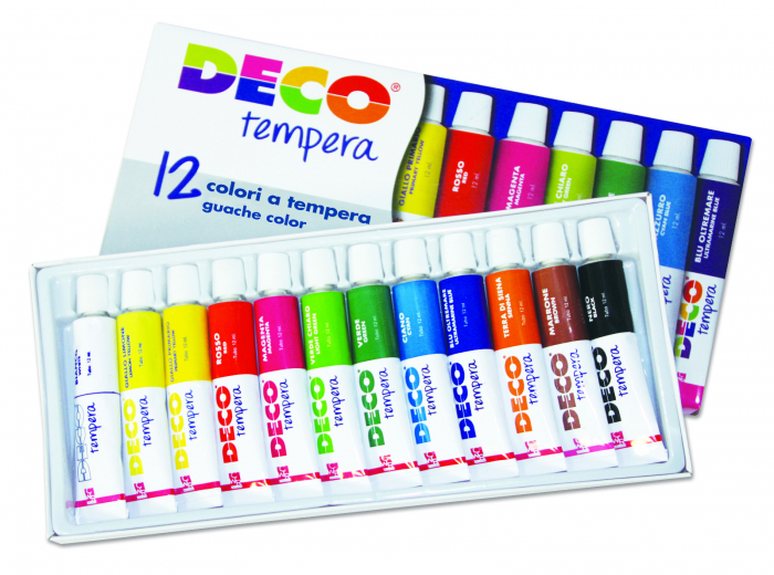 Tempera DECO în 12 culori asortate [2]