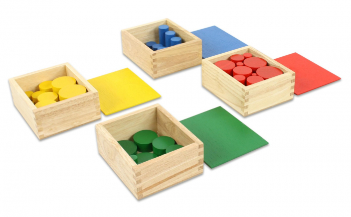 Set de 13 materiale de bază Montessori, pregătire pentru școală [9]