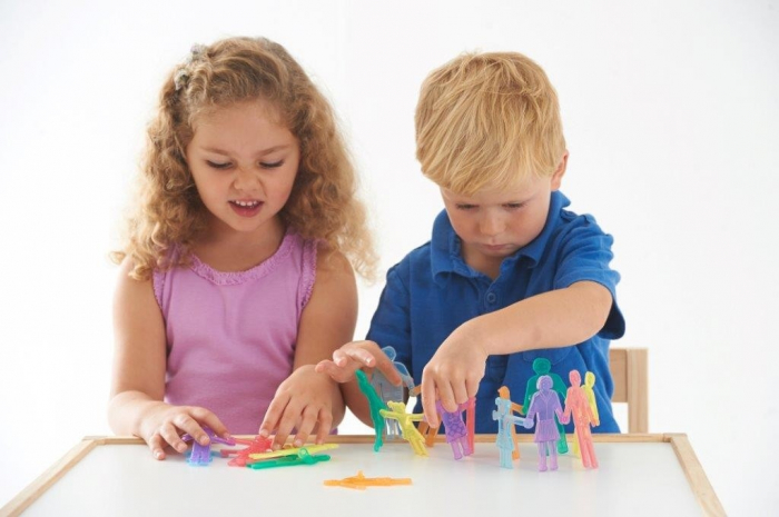 Forme din silicon Familia, TickiT, set de 36 piese, multicolor [5]