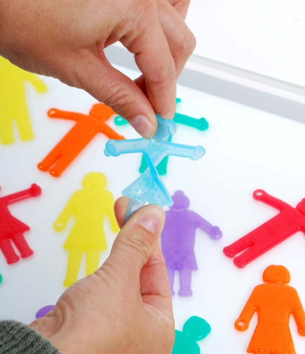 Forme din silicon Familia, TickiT, set de 36 piese, multicolor [2]