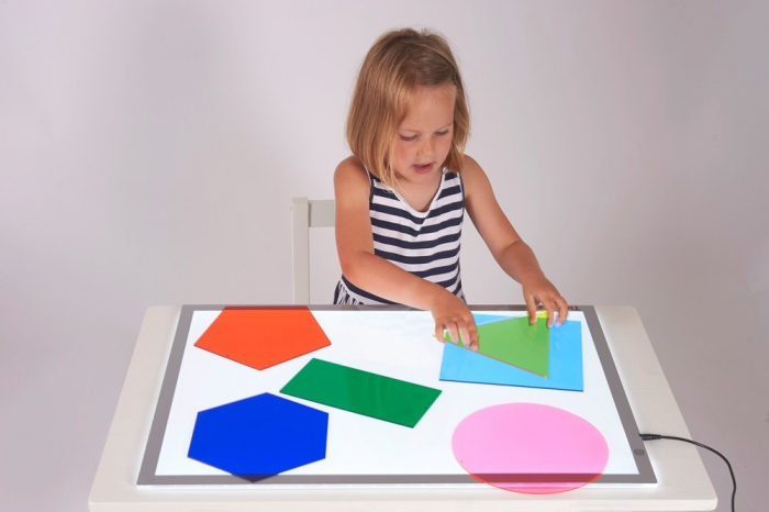Forme uriașe pentru amestecarea culorilor, TickiT, set de 6 elemente, multicolor [5]