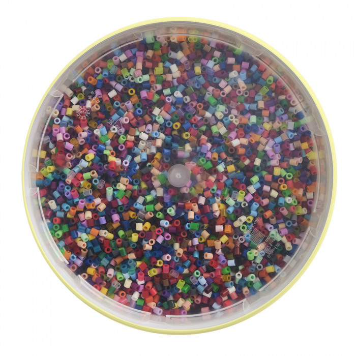 Găleată cu 30000 mărgele de călcat Hama midi mix de 52 culori (mix-68) [2]
