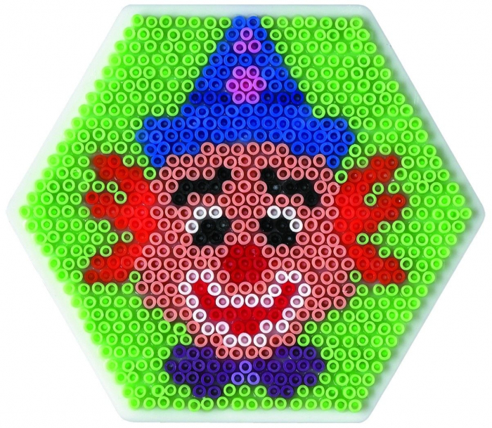 Hexagon - planșetă de lucru pentru mărgele Hama mini [2]