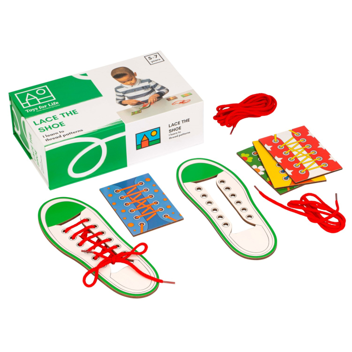 Joc de dezvoltare a dexterității - Înșirați șiretul [1]