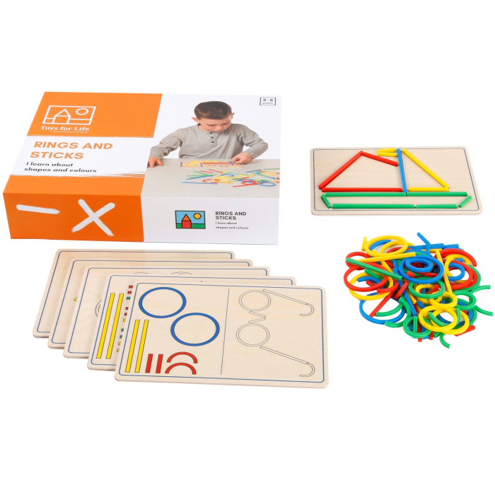 Joc de dezvoltare cognitivă Inele și bețe [1]