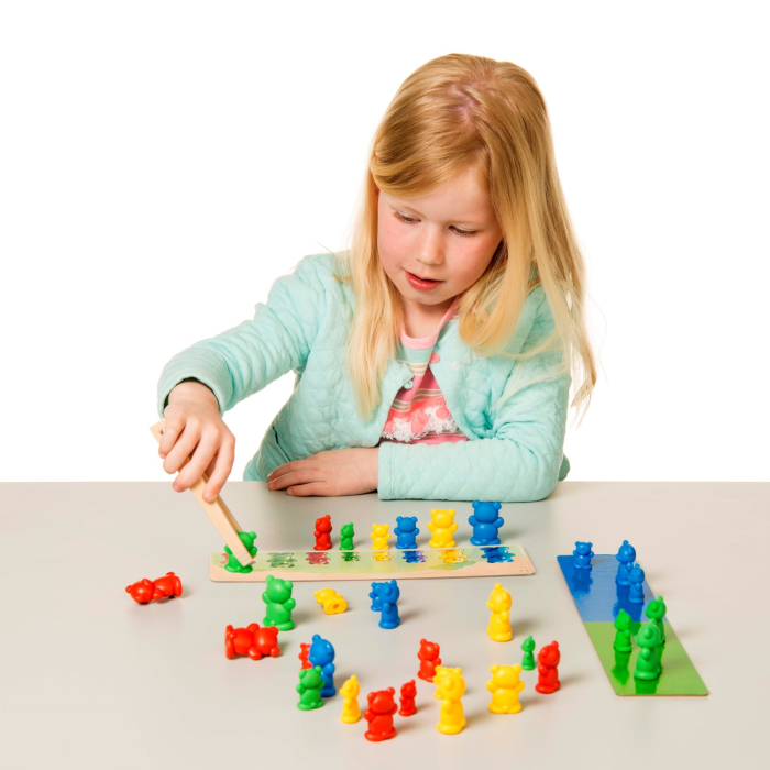 Joc de dezvoltare cognitivă - Sortează ursuleții [2]