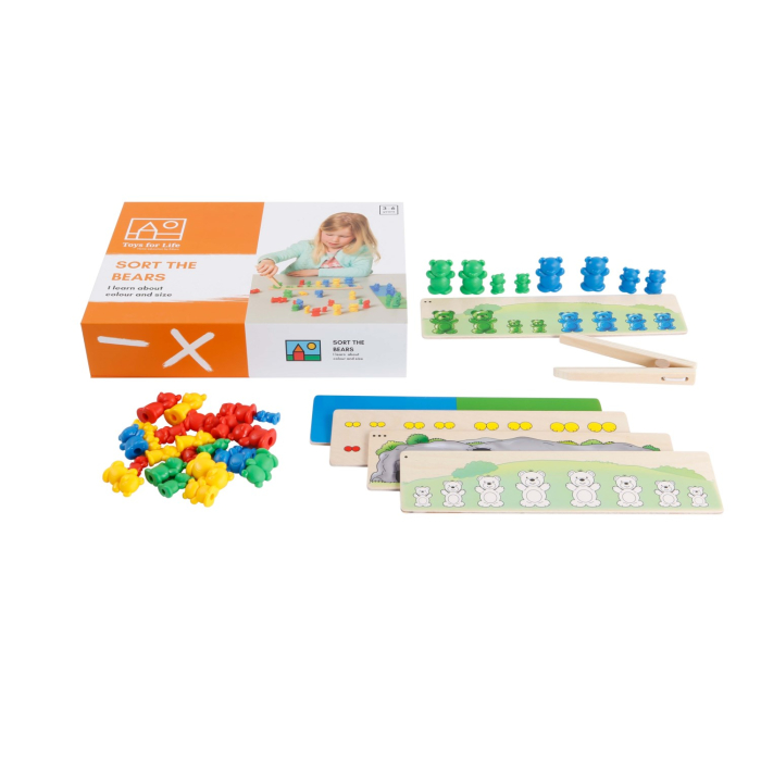 Joc de dezvoltare cognitivă - Sortează ursuleții [1]