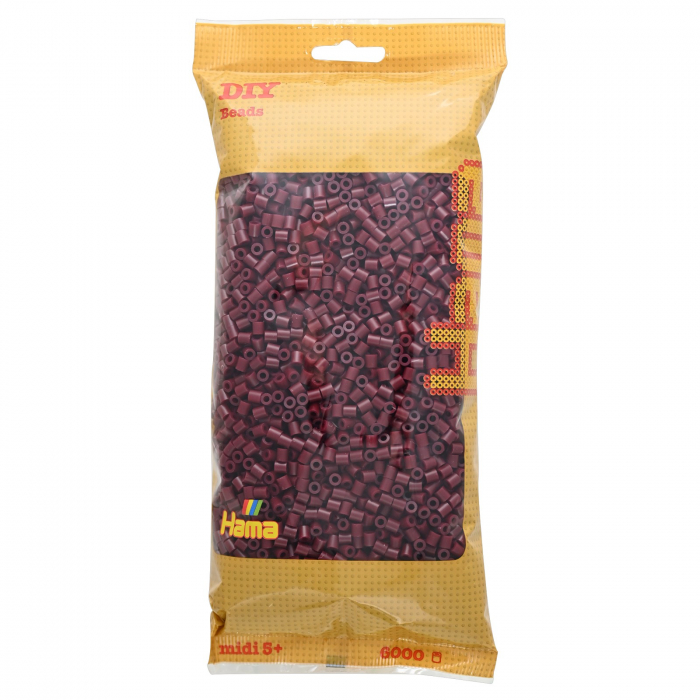 Mărgele de călcat HAMA MIDI BURGUNDY [1]