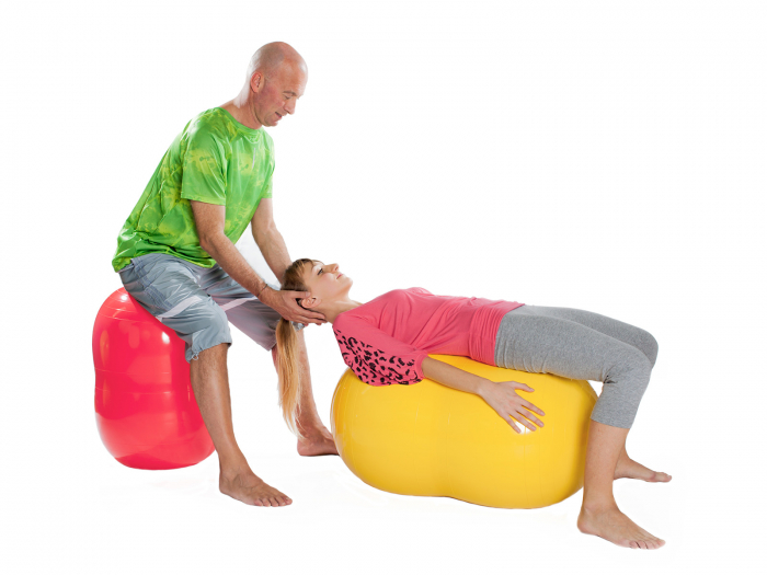 Minge alună fizioterapeutică Physio roșie-85 [6]
