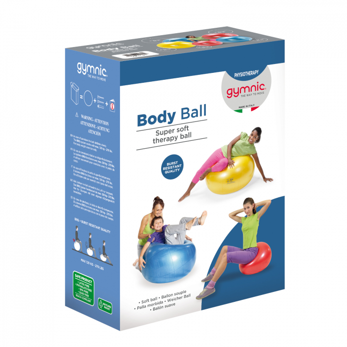 Minge fizioterapeutică Body Ball 95 BRQ - albastru [4]