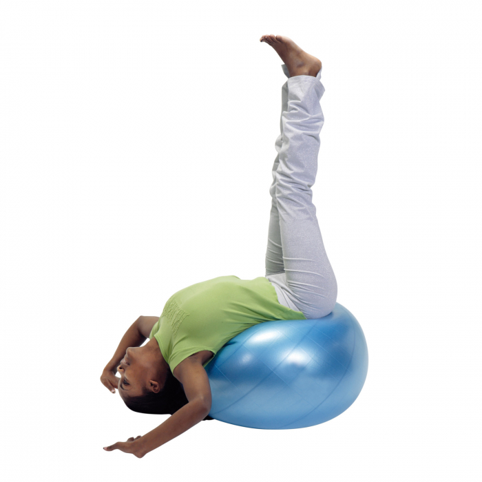 Minge fizioterapeutică Body Ball 95 BRQ - albastru [3]
