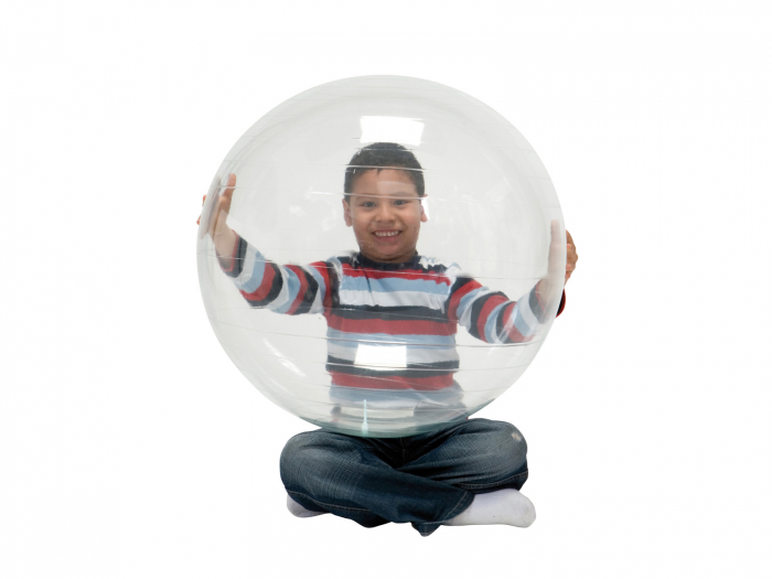 Minge fizioterapie transparentă Opti Ball, de 95 cm [2]