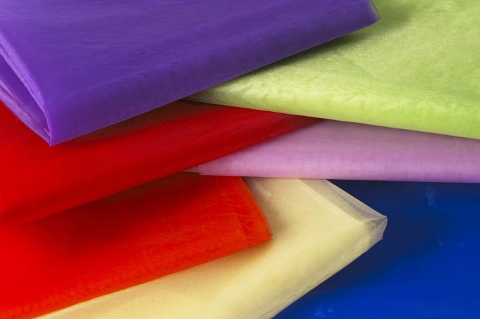 Pachet de țesături organza în culorile curcubeului [2]
