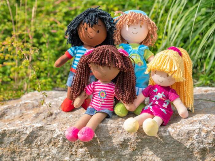 Păpuși din pânză personalizate, 4 personaje [4]
