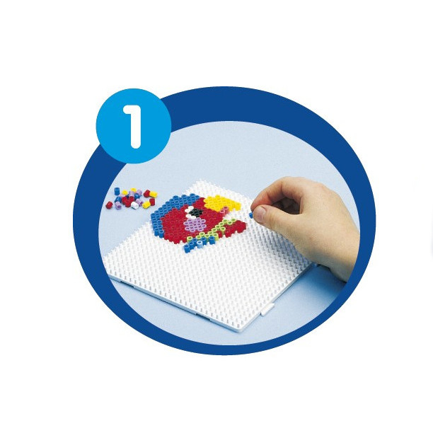 Patrula cățelușilor 3D, 4000 mărgele Hama midi și o planșetă hexagon in cutie cadou [4]
