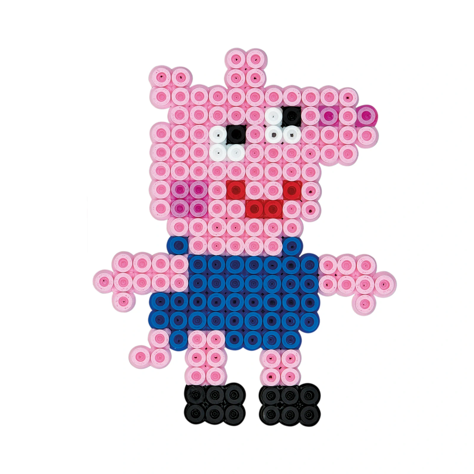 Peppa Pig - 2000 mărgele de călcat Hama midi și o planșetă în cutie cu agățător [3]
