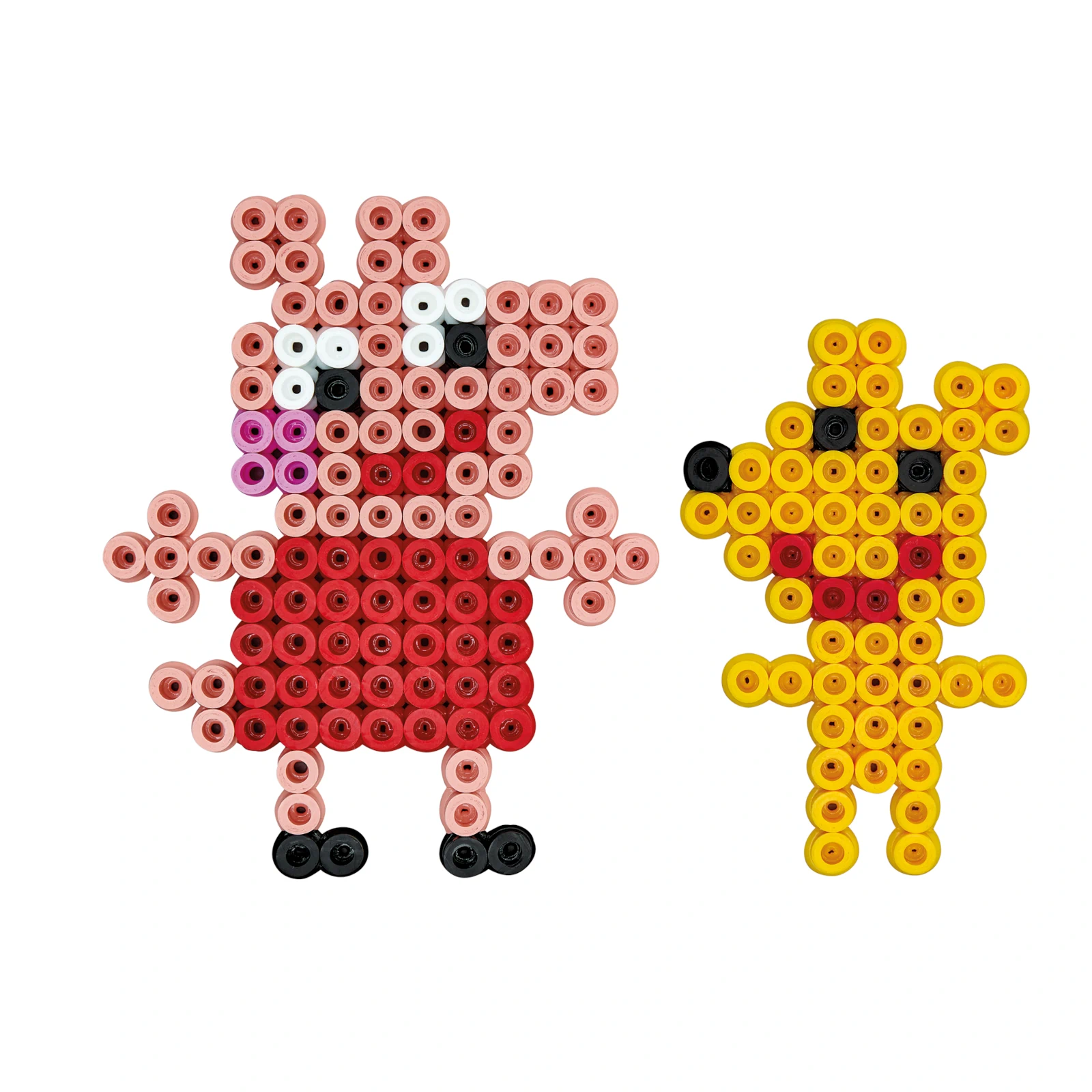 Peppa Pig - 900 mărgele Hama maxi și planșetă pătrat maxi în cutie [2]
