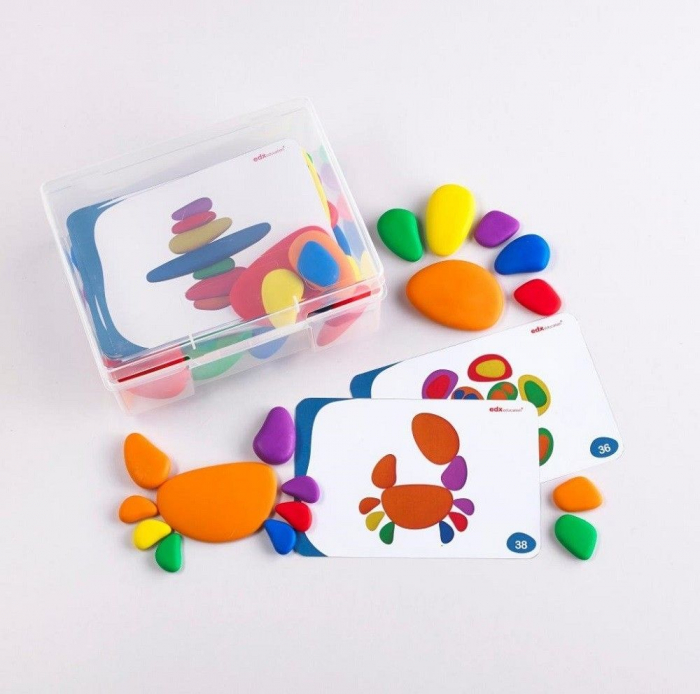 Pietre CURCUBEU, set de 36, multicolor [2]