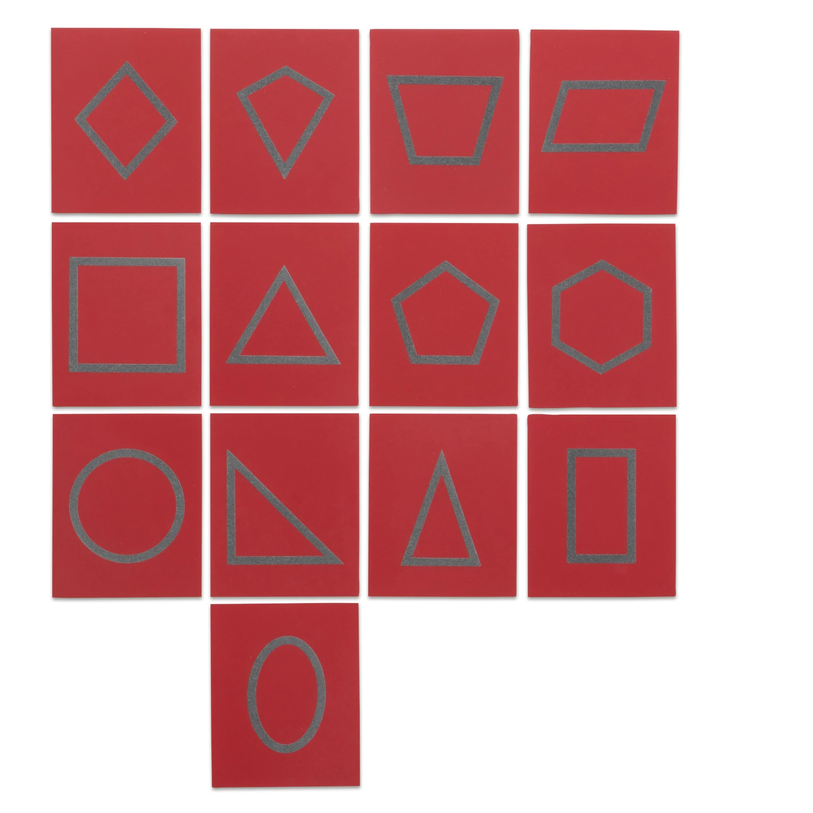 Plăci tactile și tactile în cutie de depozitare - forme geometrice [1]