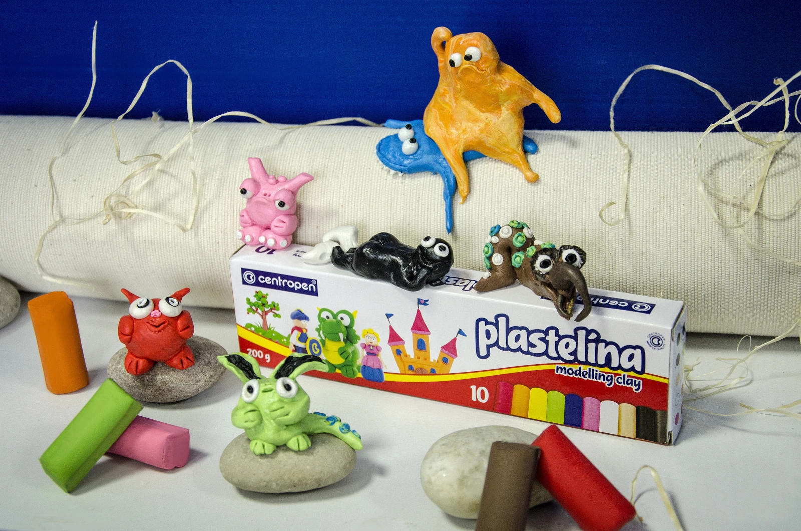 Plastilină, 10 culori, 200 g [2]