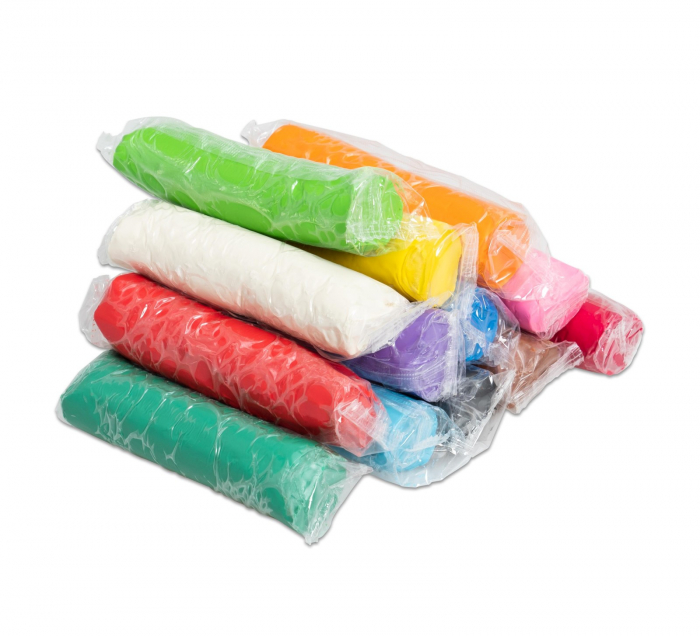 Plastilină 13 culori, în găleată - 1,4 kg [3]