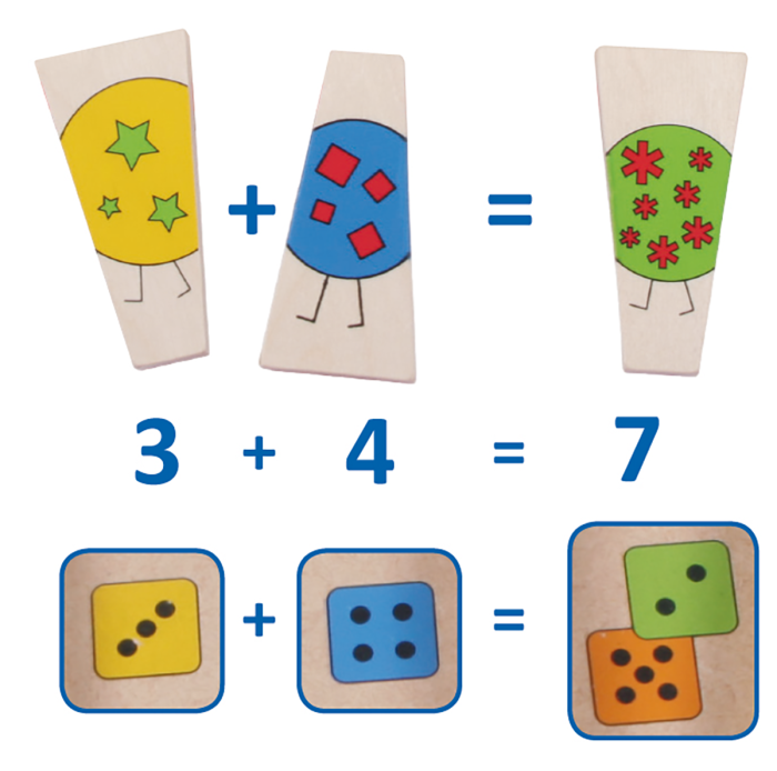 Puzzle din lemn Omida [5]