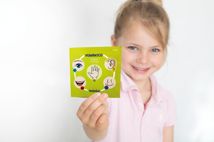 Puzzle educativ din lemn cele 5 simțuri [11]