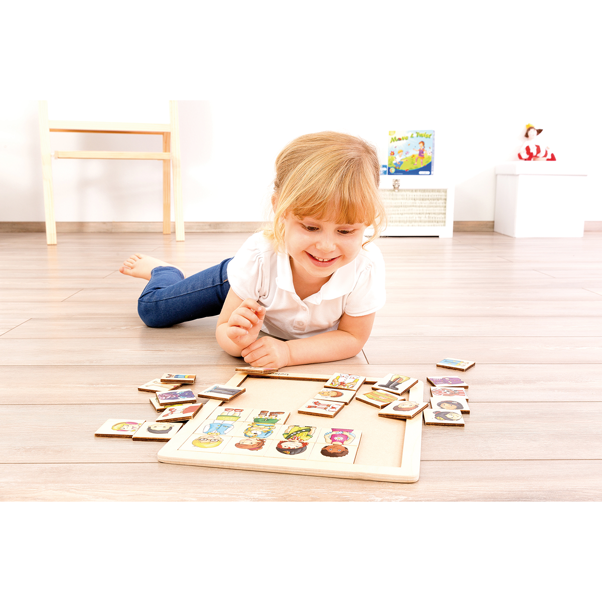 Puzzle educativ potrivește și combină - Copii [9]