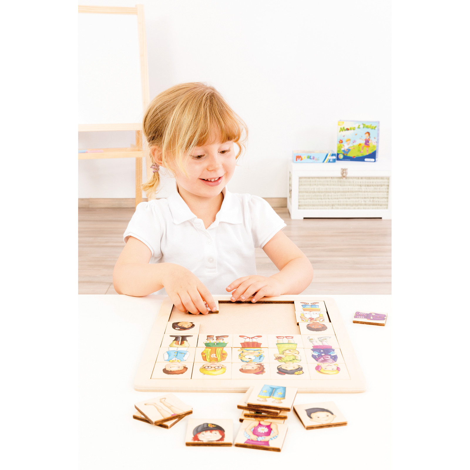 Puzzle educativ potrivește și combină - Copii [8]