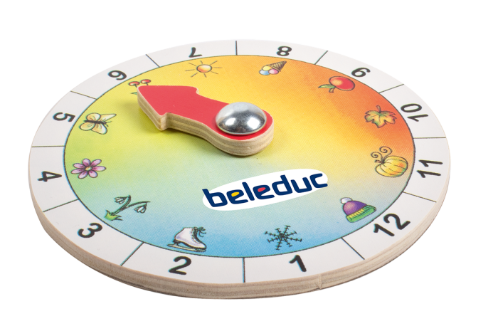 Puzzle XXL educativ din lemn: 4 anotimpuri [5]
