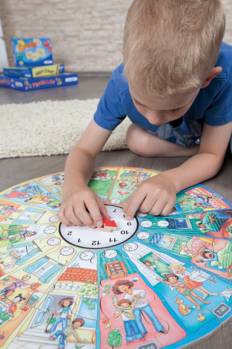 Puzzle XXL educativ din lemn Ziua mea [11]