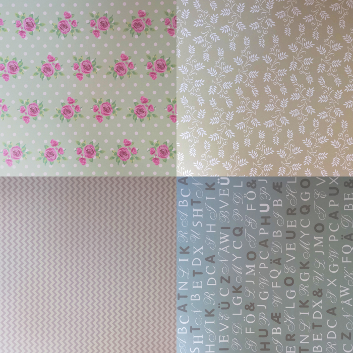 Set cu 30 hârtii de scrapbooking - Vichy [3]